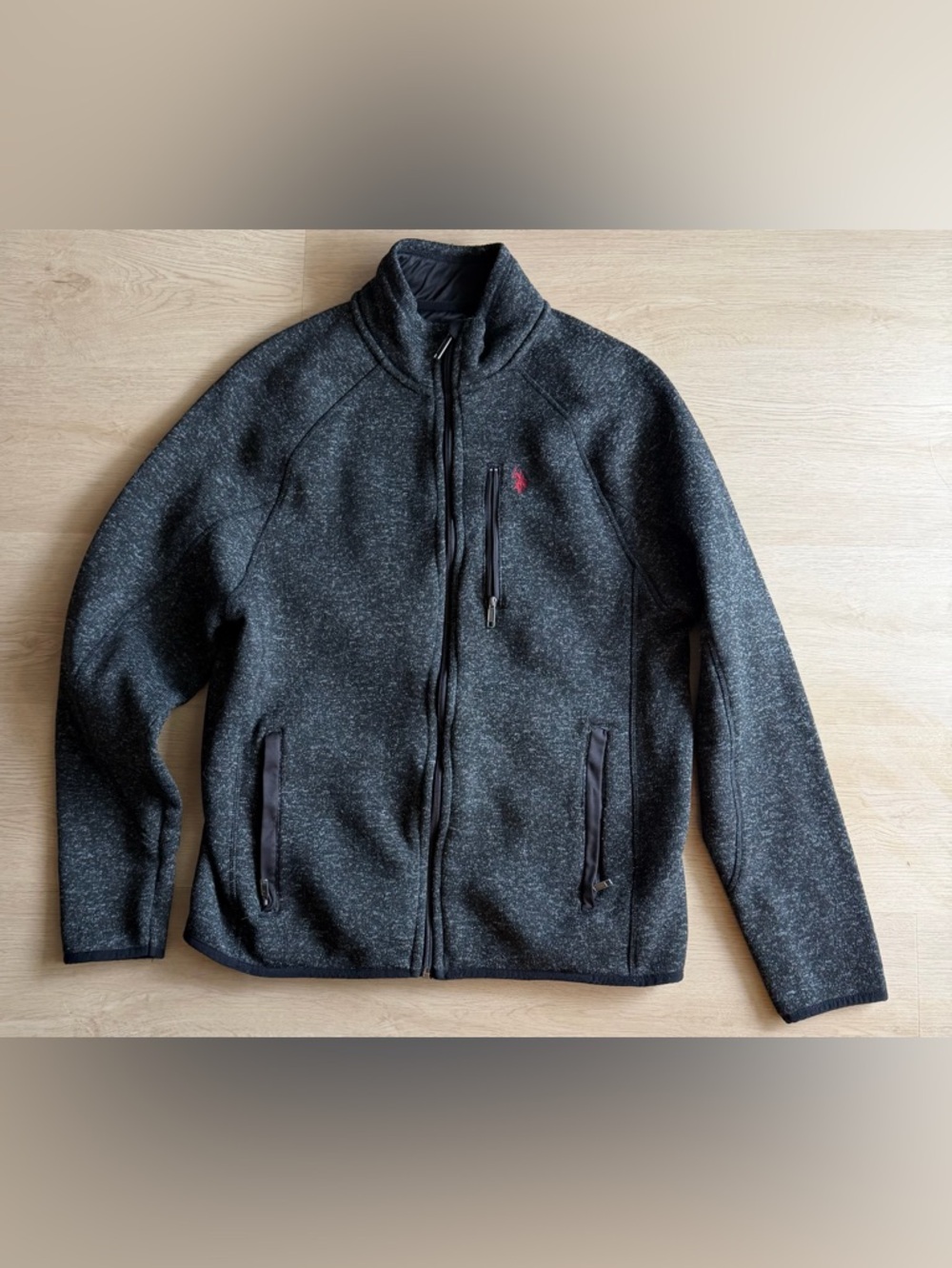 US POLO ASSN medium jacket sweater zip up